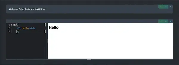 Code & Text Editor